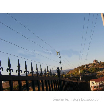 Alarm electronic fence perimeter security fence for house/villa/government